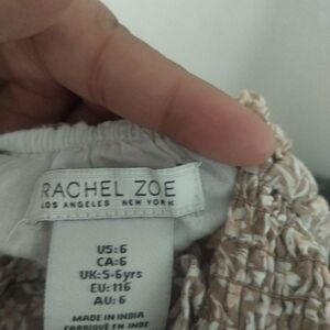 Rachel Zoe Beige and White Skirt